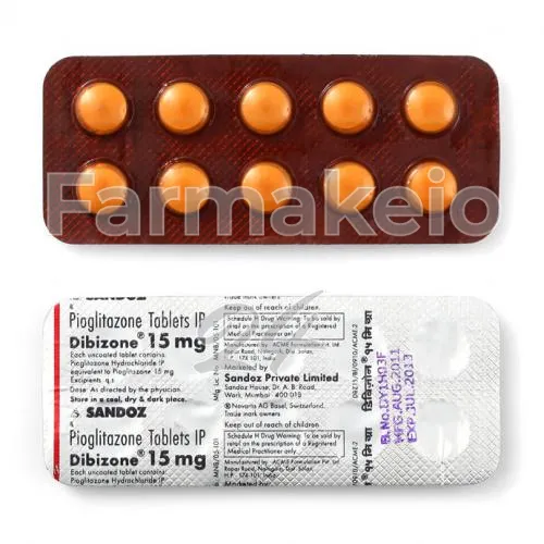 pioglitazone hydrochloride (πιογλιταζόν υδροχλωρική) χωρίς ιατρική συνταγή