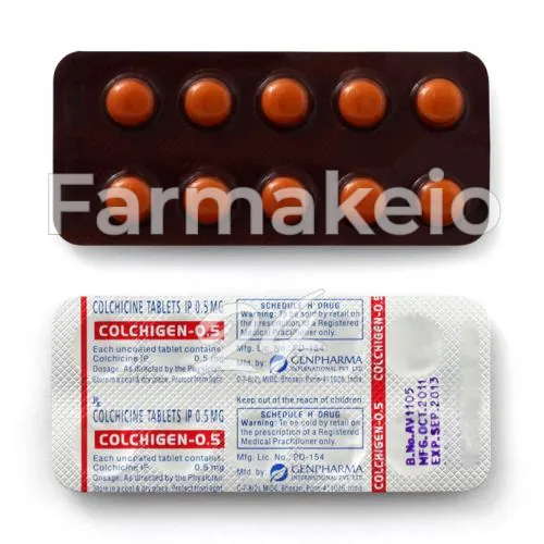 colchicine (κολχικίνη) χωρίς ιατρική συνταγή