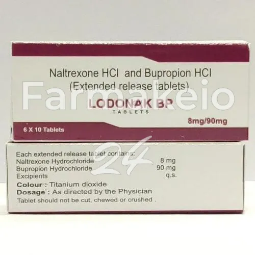 bupropion + naltraxone (βουπροπιόν + ναλτραξόν) χωρίς ιατρική συνταγή