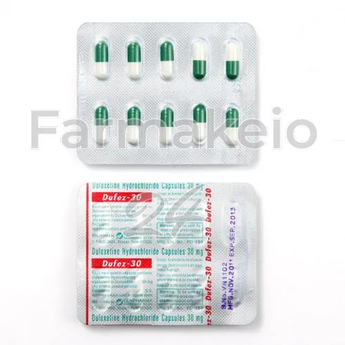 duloxetine (ντουλοξετίνη) χωρίς ιατρική συνταγή