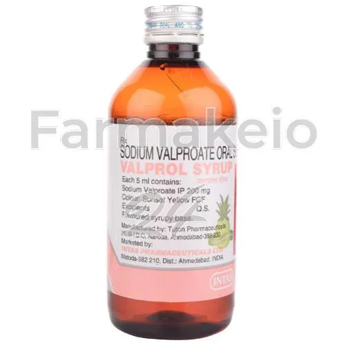 valporic acid (βαλπροϊκό οξύ) χωρίς ιατρική συνταγή