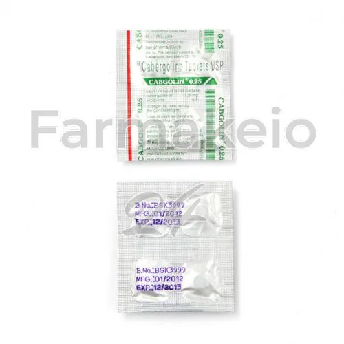 cabergoline (καβεργολίνη) χωρίς ιατρική συνταγή