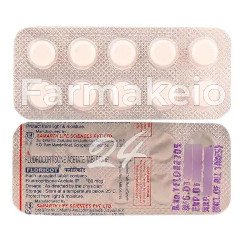 fludrocortisone (φλοδροκορτιζόνη) χωρίς ιατρική συνταγή