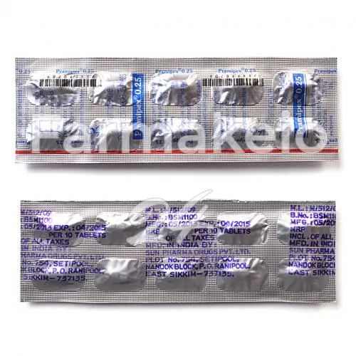 pramipexole (πραμιπεξόλη) χωρίς ιατρική συνταγή