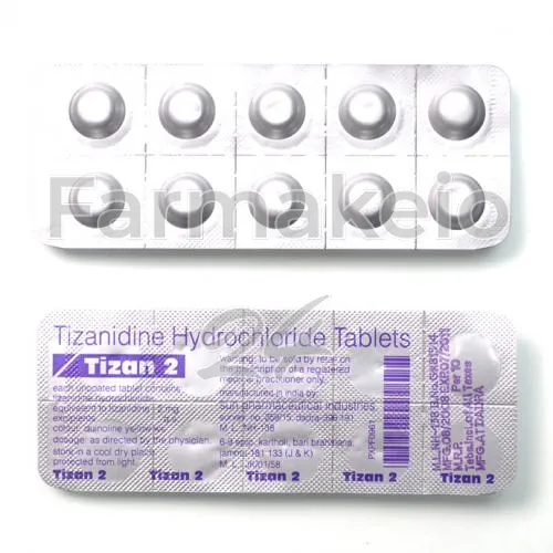 tizanidine (τιζανιδίνη) χωρίς ιατρική συνταγή